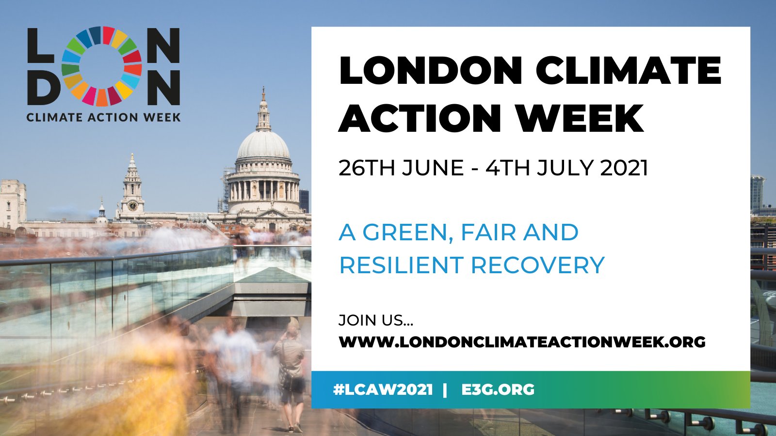 London Climate Action Week on Twitter "LCAW2021 will gather climate
