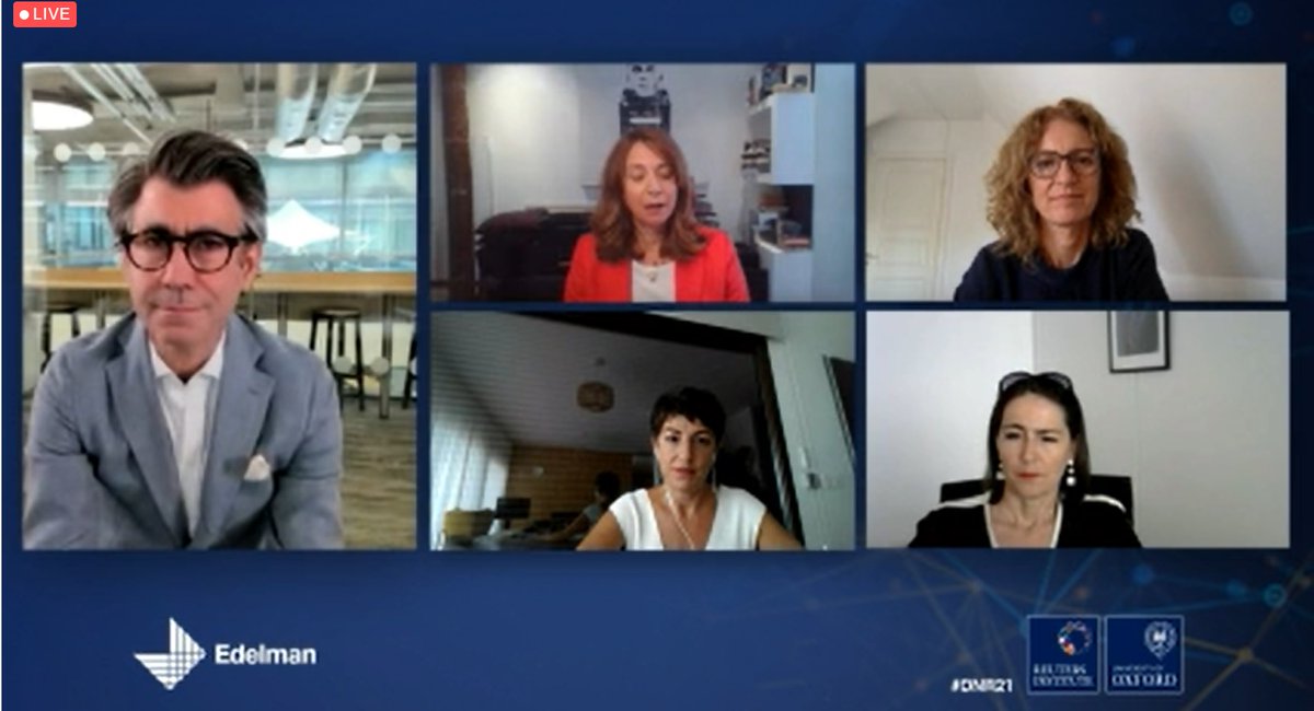 What do #DNR21 panelists want for the future of news?

<a href="/khalafroula/">roula khalaf</a> - more digital-first,diverse newsrooms
<a href="/NajaNielsen2/">Naja Nielsen</a> - more curiousity about what real needs of the audience are
<a href="/foederlschmid/">A. Föderl-Schmid</a> - focus on younger audiences
<a href="/rlloret/">Rosalía Lloret</a> - reader revenue will require focus on quality