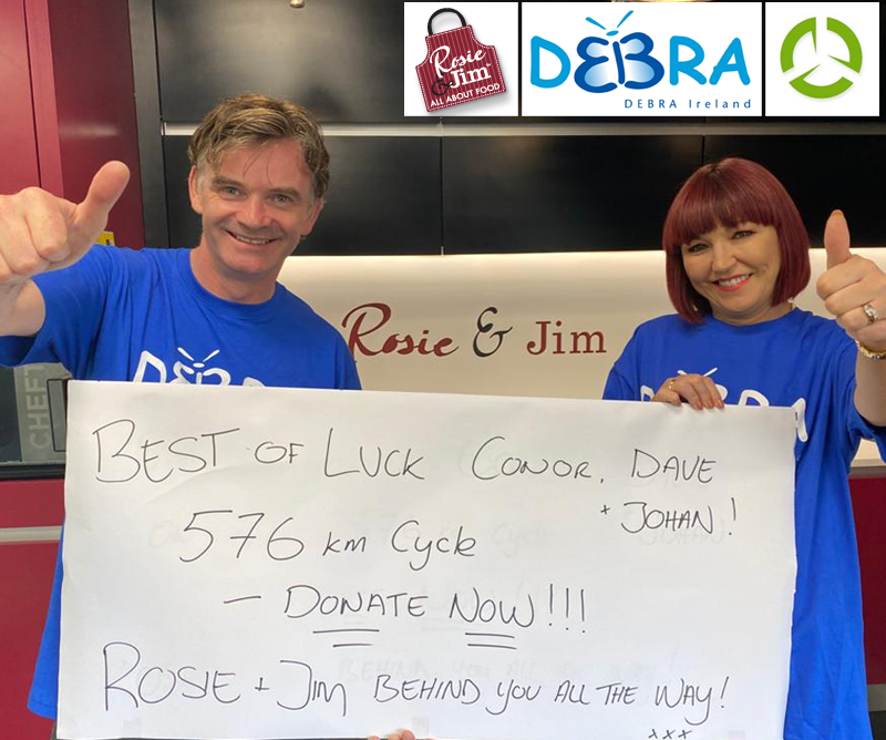 Rosie &amp; Jim &amp; Powerpoint Engineering are joint sponsors for this 576km fundraising cycle in support of <a href="/debraireland/">Debra - The Butterfly Skin Charity</a>. Only 2 days to go! €23,668 raised of €25,000 goal! Please DONATE &amp; help us meet the target! 🙌 🚴🚴🚴 👉 ie.gofundme.com/f/cycle-for-DE… Good Luck Conor, Dave &amp; John!