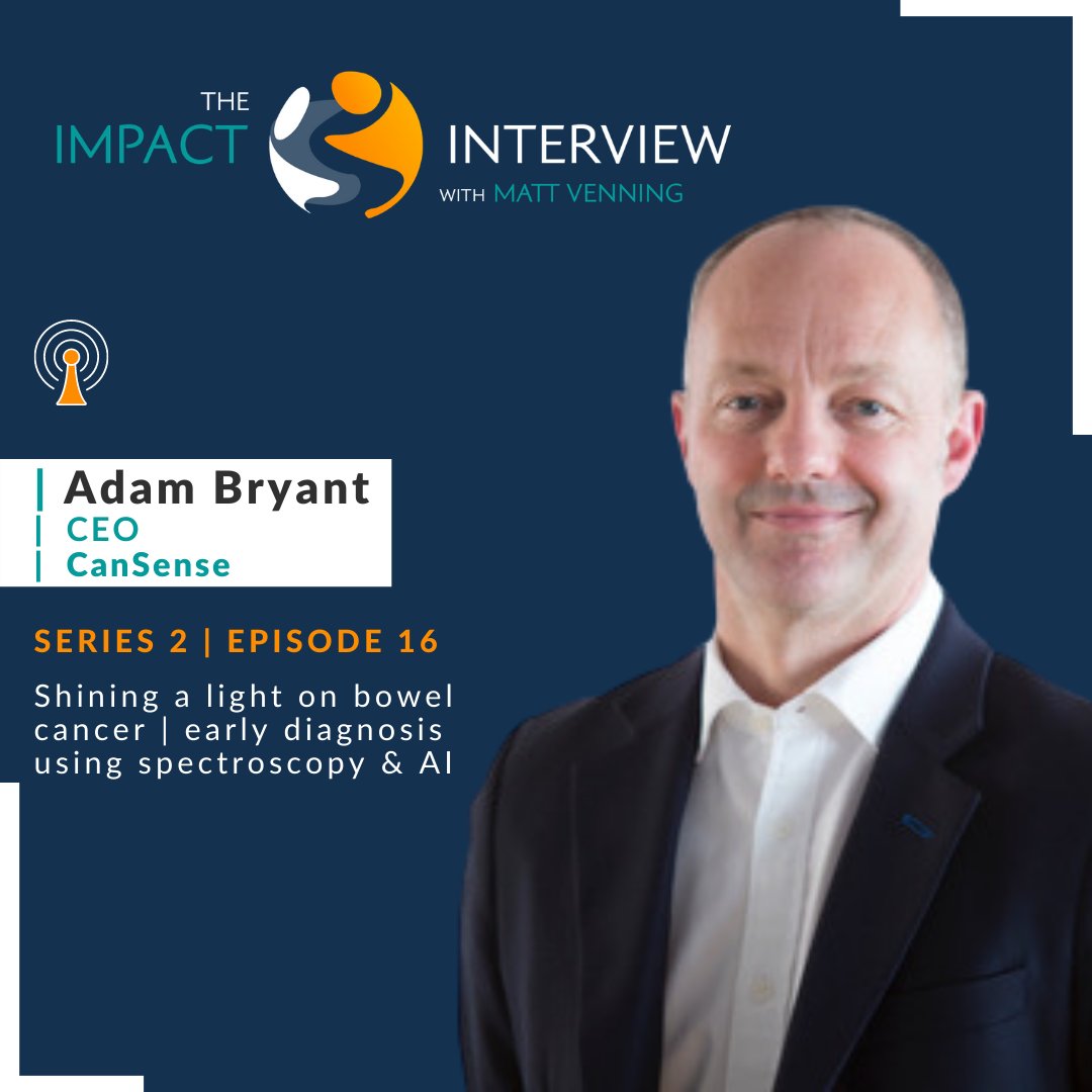 theimpactinter1's tweet photo. Early detection of cancer has huge potential for improving health outcomes. @CanSenseLtd's simplified testing &amp; early diagnosis using a blood sample &amp; AI will have an enormous positive impact. Listen here: https://t.co/6qWrRNrNsm @SocialTechTrust @msft4startups @msft4startupsEU https://t.co/Arivy0wBUc