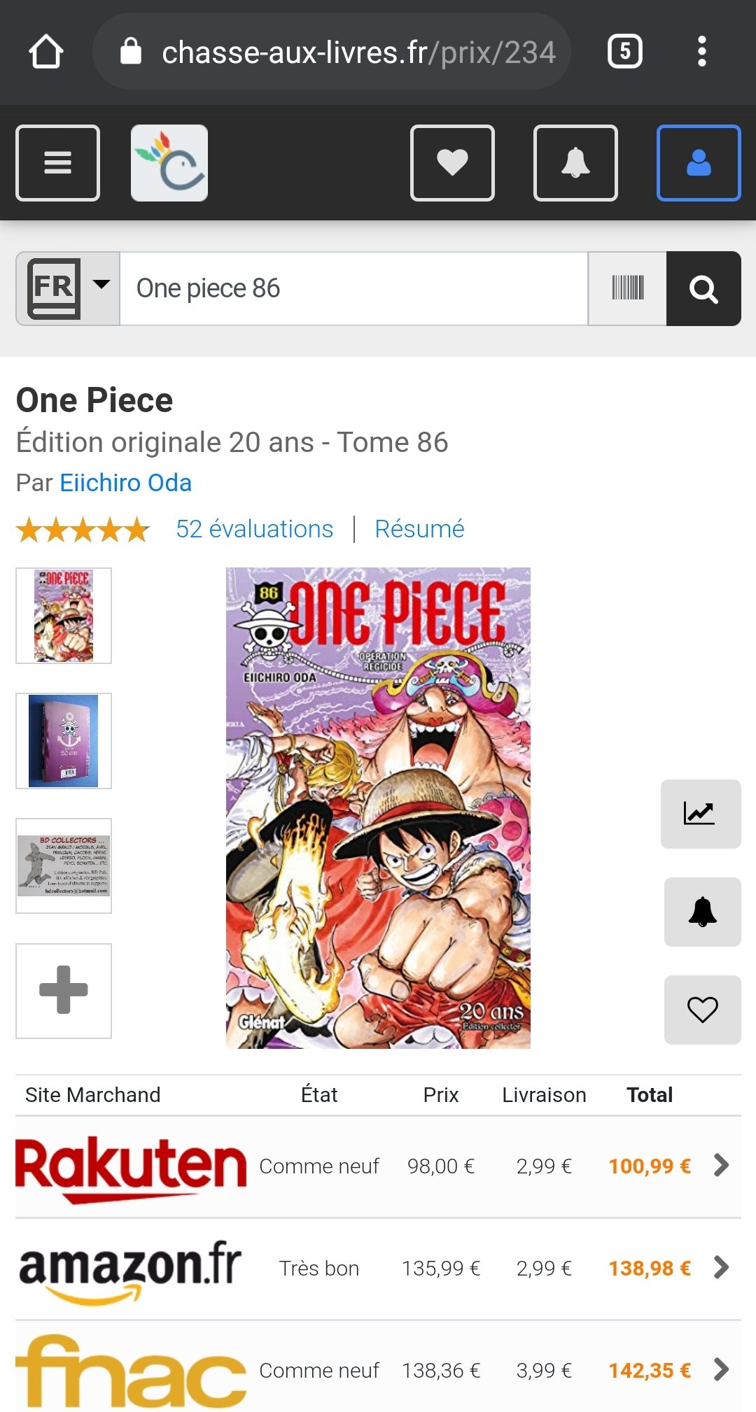 Mangape2l Concours One Piece Ans Tome 86 A Gagner Le Tome 86 Collector De One Piece Edition Ans En Etat Neuf Protege Dans Un Blister
