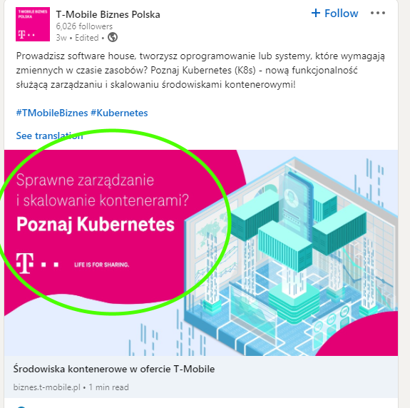ptrstpp950's tweet image. Today for few seconds I was sure that T-Mobile Polska recommends #PoznajKubernetes (poznajkubrenetes.pl), but it is only a coincidence.
Event font looks similar 🙉🙊🙈