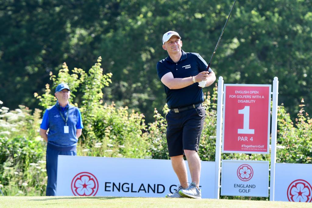 EnglandGolf's tweet photo. The first few groups are off!
We're underway in the #DisabilityOpen at @WhittleburyGolf!
Head over to our Instagram channel for extra behind-the-scenes footage of the event provided by Ellie Perks!
Check it out: https://t.co/wf0jqMYyfL https://t.co/d0gTDCBSzB