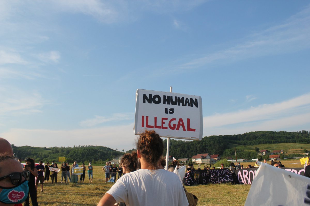 LabasBo's tweet image. Le foto della manifestazione #Balkanicroutecalling di sabato 19 giugno a Maljevac, al confine tra #Croazia e #Bosnia #Opentheborders #Noborder #Nooneisillegal #AbolishFrontex
