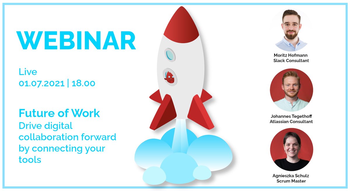 Have you seen our speakers yet?
Register for our live #webinar on July 1st, to hear them talk about collaborative tools and how to use them in your daily business!

View the event for the agenda and more information -->
linkedin.com/events/webinar…

#collaboration #atlassian #slack