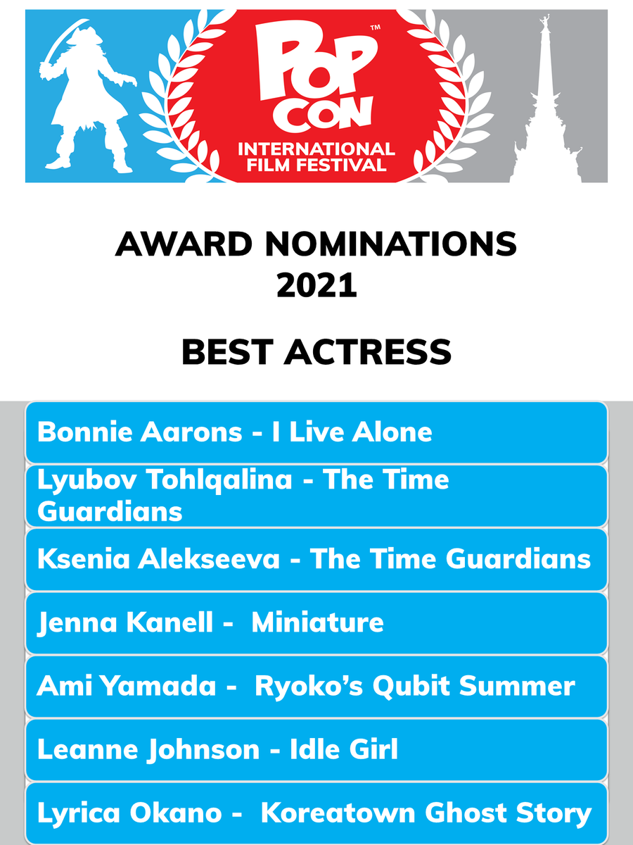 SummerRyoko's tweet photo. In addition, Ami Yamada (RYOKO) has been nominated for BEST HERO and BEST ACTRESS @IndyPopCon ! 🎉Amazing!🤩
PopConではさらに量子役の山田あみさんはベストヒーローとベストアクトレスにノミネートされました!
そして、さらにもうひとつ…
#量子の夏
#RyokosQubitSummer https://t.co/xAzIixoDwj