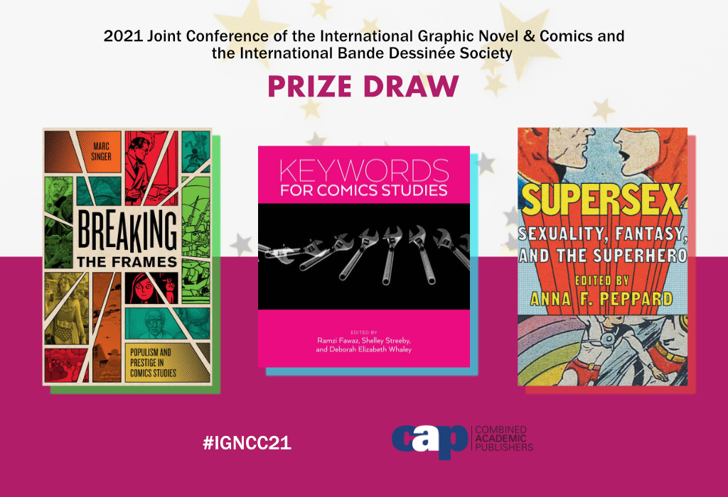 We're offering #IGNCC21 delegates the chance to win one of 3 #ComicsStudies books 📚
Breaking the Frames by Marc Singer
Keywords for Comics Studies @NewMutantRamz @dewhaley @ShelleyStreeby
Supersex @peppard_anna
Find prize draw here: combinedacademic.co.uk/igncc-2021/
@UTexasPress @NYUpress