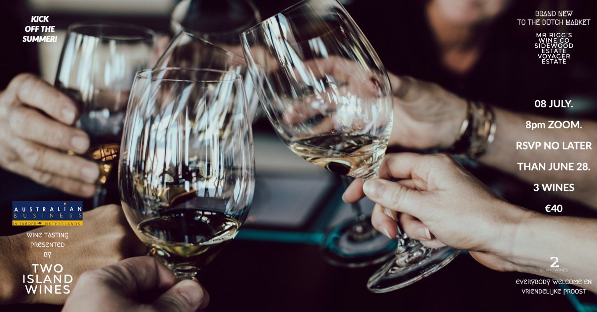 Western Australia in London (@wagoeurope) on Twitter photo If you're in #Europe & interested in tasting new wines in the 🇳🇱 market (including <a href="/voyagerestate/">Voyager Estate</a> from #WesternAustralia) then take a look at this event from Australian Business in Europe - Netherlands.
More details & how to register on our website 👉bit.ly/32RNHgC If you're in #Europe & interested in tasting new wines in the 🇳🇱 market (including <a href="/voyagerestate/">Voyager Estate</a> from #WesternAustralia) then take a look at this event from Australian Business in Europe - Netherlands.
More details & how to register on our website 👉bit.ly/32RNHgC