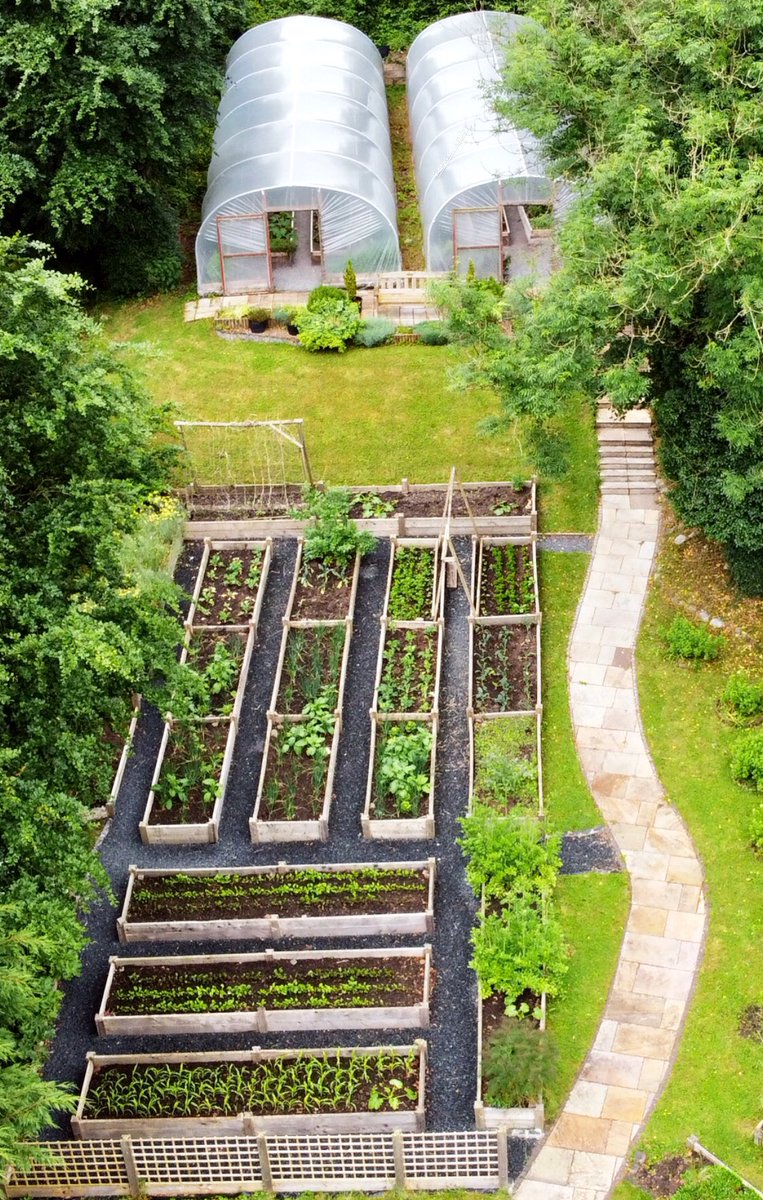 Our MacNean Garden, almost at its prime time of the year! Hard work &amp; dedication from our gardener, Kevin! 

Our guests are welcome to visit during their stay with us #gardening #edibleflowers #freshproduce #restaurant