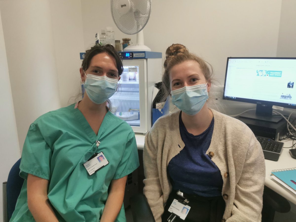 BHRUT_SLT's tweet photo. Welcome to our newest team members Christina and Emma 🎉✨😊  @BHRUT_NHS https://t.co/oiWTMVni72