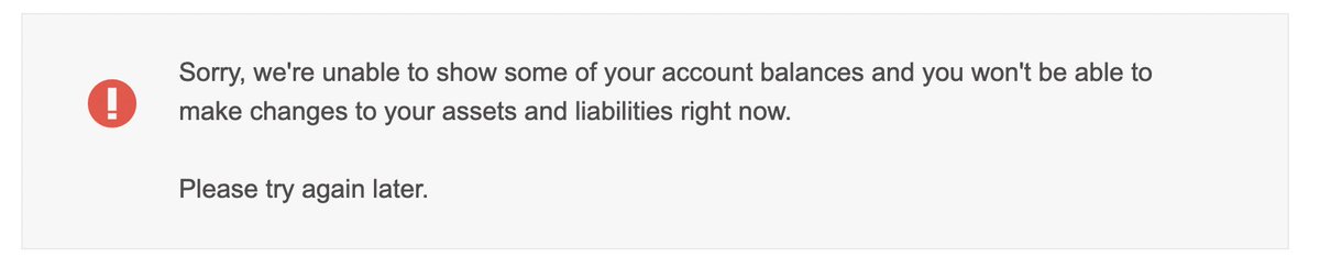 pupbamba's tweet photo. @CommBank Funny - Have this error for the last 12 months when accessing 'portfolio'. Despite reaching out to 132221 and the CBA social team, issue is till ongoing - note that have tested on multiple browsers and different computers. Seems CBA dropping the ball here which is a shame... https://t.co/ltsrPd1BBx