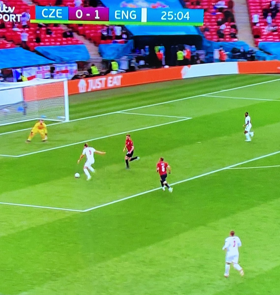 Three things certain in life:

Death
Taxes
Kane not squaring it to Sterling