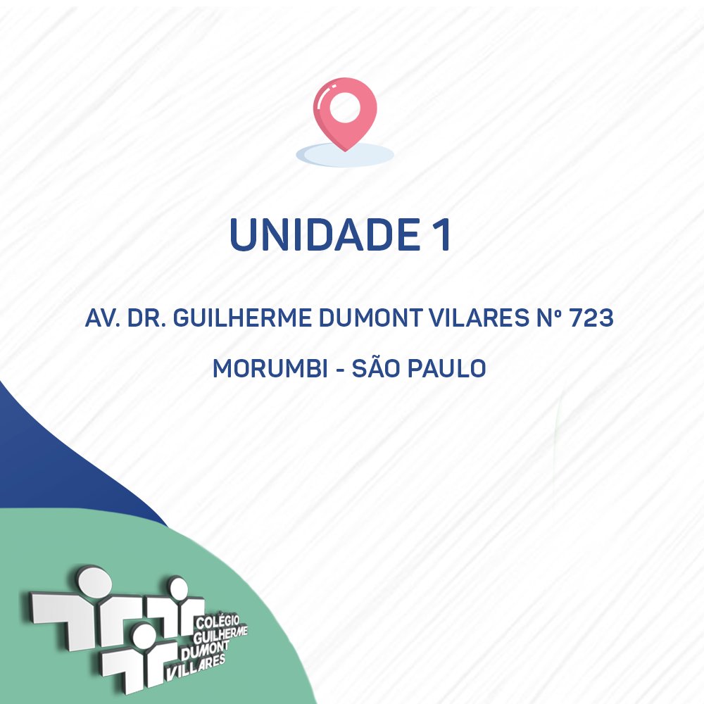 ColegioGdv's tweet photo. Estamos localizados no bairro do Morumbi em 3 unidades diferentes.

Agende uma visita para conhecer as nossas instalações!

Acesse nosso site: https://t.co/CBCb62Ou1j
⠀
#colegiogdv #gdv #alunogdv #colegiomorumbi #morumbi https://t.co/21ZkaLx0nn