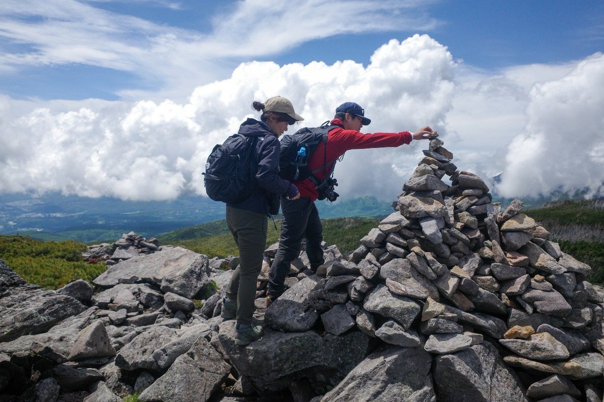 Masaki 登山youtuber ケルン高くしてやろうと思ったけど 結果的に崩れて低くなった