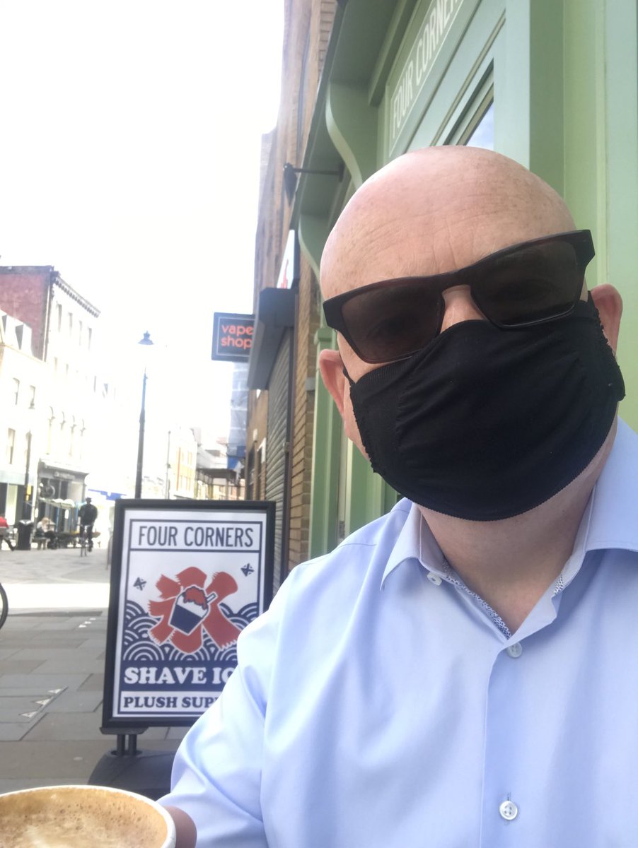 Four Corners in Lower Marsh. Quite simply the best coffee in London