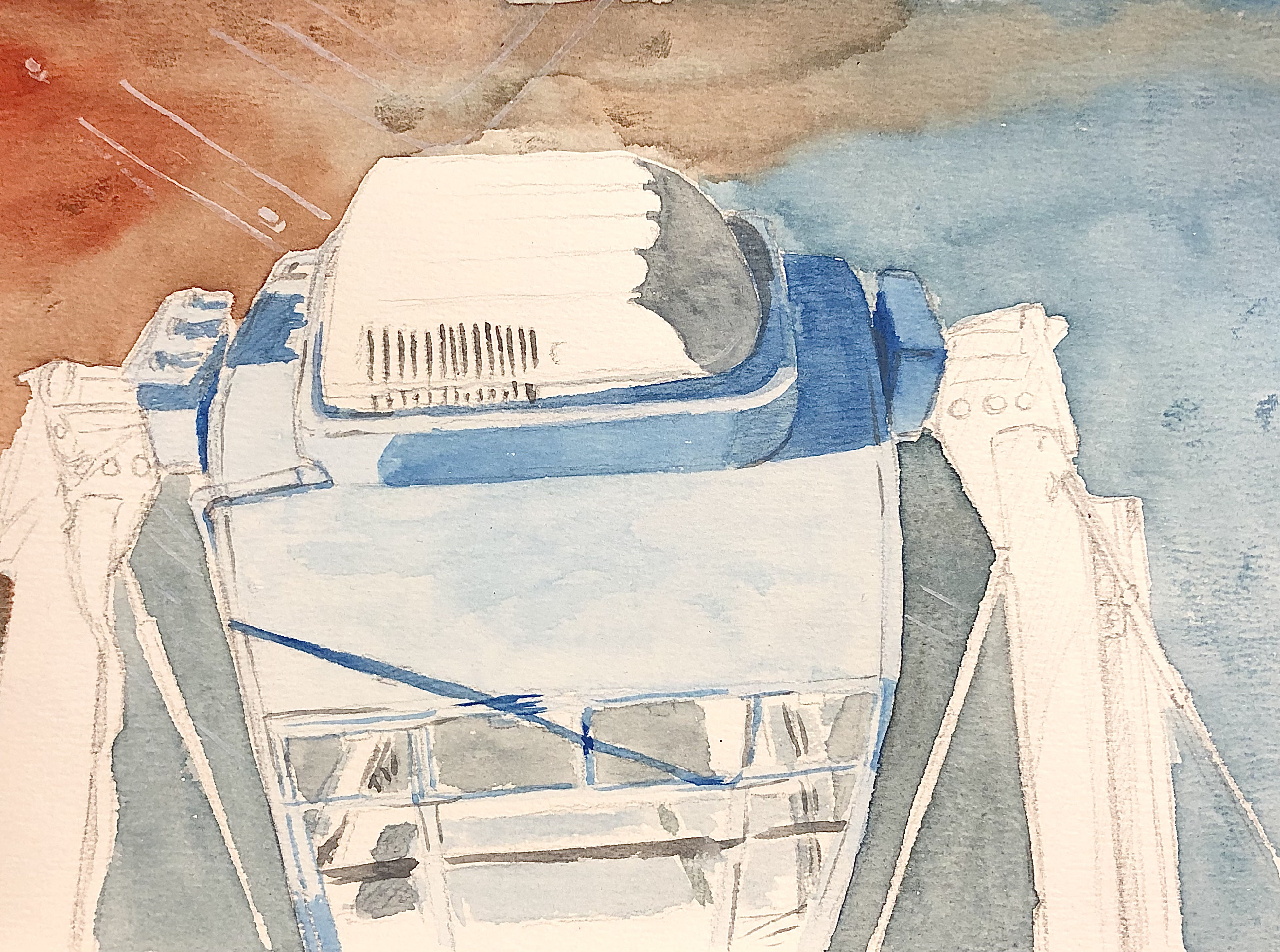 小林健太郎 上から見た観覧車 地表に覗かれる 絵 イラスト Illustration Art 水彩 観覧車 T Co Xgqi7o1bvx Twitter