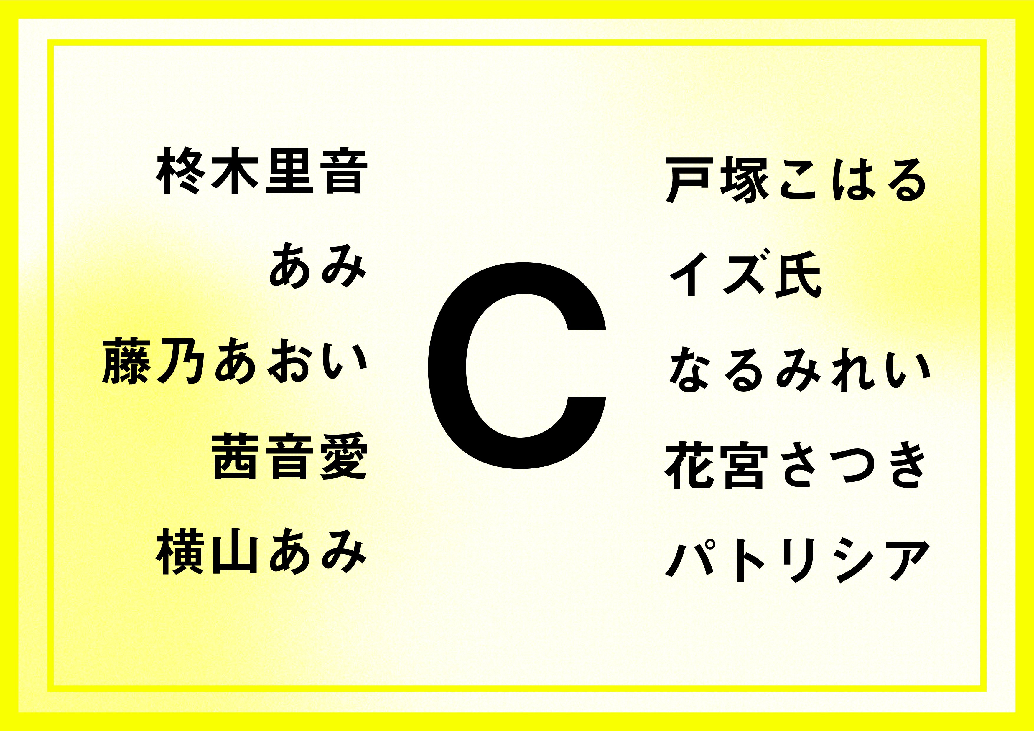 Gスタ V Twitter 6 27 日 ファンタgスタ In 川越水上公園 お待たせしました グループ分けの発表になります Cグループ 戸塚こはる イズ氏 なるみれい 花宮さつき パトリシア 詳細はこちら T Co Mhoumwfcew チケット絶賛販売中 Gスタ 水着撮影会