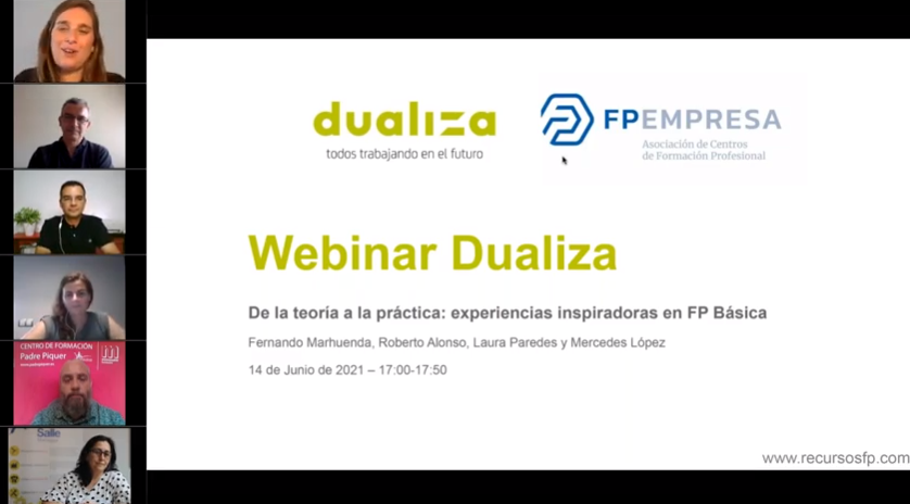 carolus_dixit's tweet photo. Fue un placer poder introducir el último #WebinarDualiza de este #FinDeCurso sobre experiencias singulares en torno a la #FPBásica👍
Si aún no has podido verlo, aún estás a tiempo... https://t.co/9Su6FF2Kj4
#RecursosFP #FP #FPDual #EsLaHoraDeLaFP @DualizaBankia @fp_empresa https://t.co/qCmZ5mhjDN
