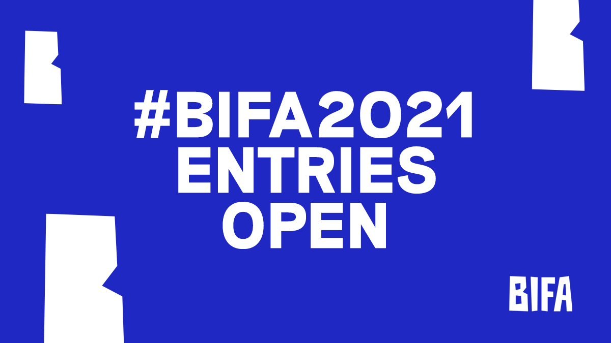 Entries are open for #BIFA2021 🏆 Submit your short or feature film now. Entries are FREE until 5 August 2021. Learn more about eligibility and submit your films at ow.ly/ePSD50FgU4S