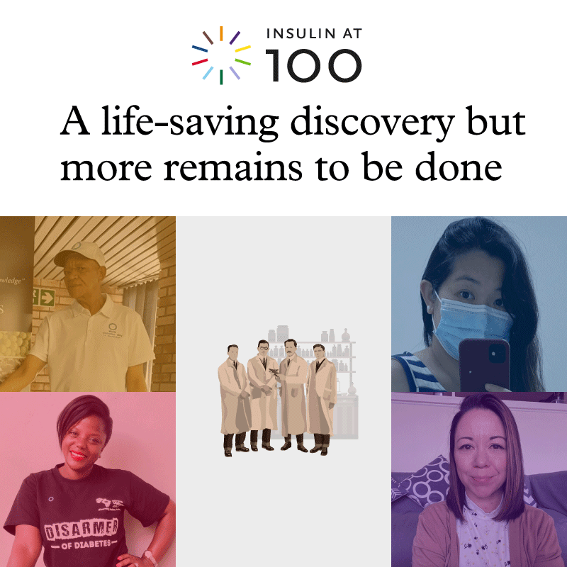 WDD's tweet photo. #Insulin100 - "No person with diabetes should die because of lack of care and no one should ever feel alone." Our new website to mark the centenary of #insulin highlights the impact of #diabetes on people's lives. Share your story with us: https://t.co/u0GWUi83HZ https://t.co/6SS5oNAHrA
