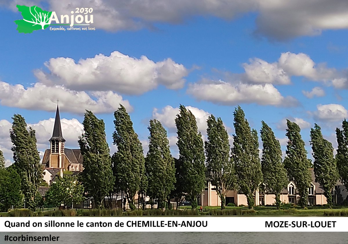 CorbinSemler's tweet photo. Carnet de campagne. Le #dep49 plante 70 000 arbres par an. Derrière les peupliers, à Mozé-sur-Louet, se dessine la résidence autonomie Les Jonchères, avec une aide financière du département pour les résidents. Ensemble, cultivons nos liens #anjou2030 #majdep49 #chemilleenanjou https://t.co/oW0hoDnzo2