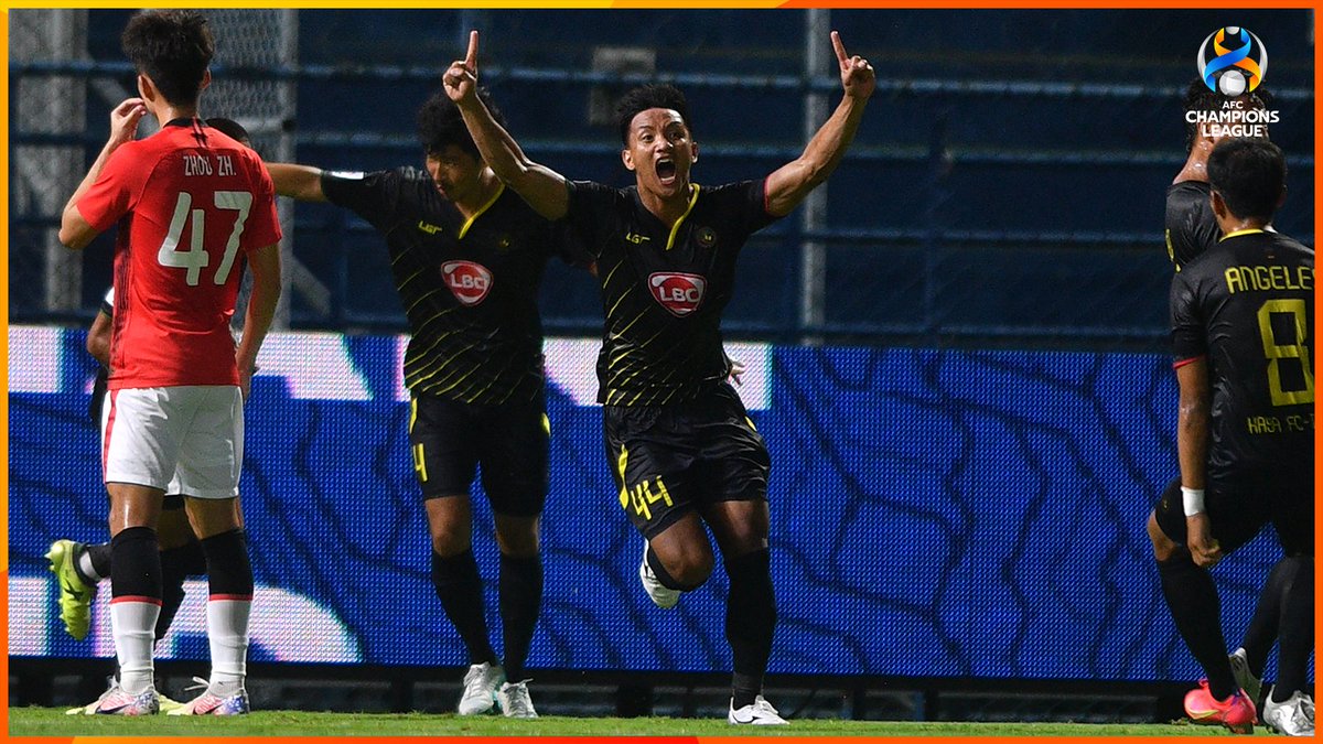 LiveScoresPH's tweet photo. One of @FEUathletics’ finest to now making history in the continental stage. RT @TheAFCCL: 😃 The feeling of an #ACL debut goal!

#ACL2021 | #SHAvKAY https://t.co/4whm9Ad4in