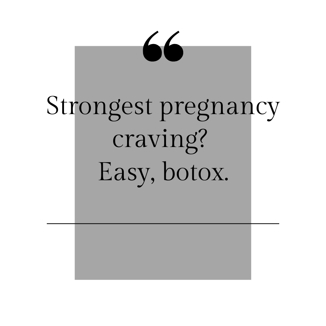 JeromeEdelstein's tweet photo. Friendly reminder that #BOTOX Cosmetic® is ❌NOT❌ recommended if you are pregnant or breastfeeding. https://t.co/vjLc9DzsaV
