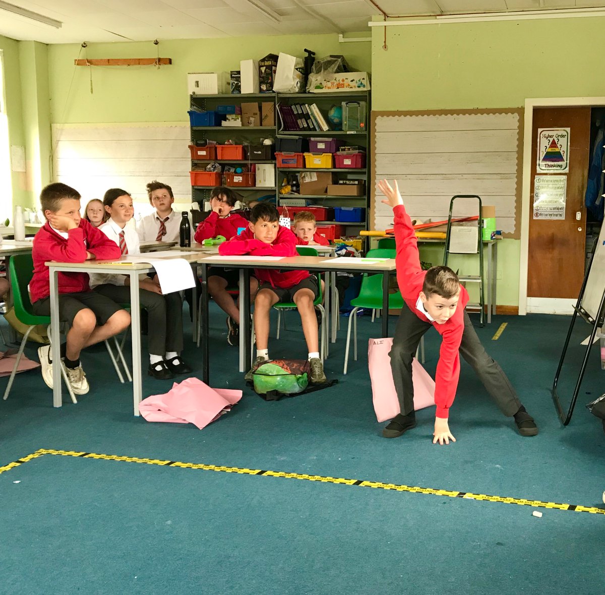 UplawmoorPS's tweet photo. Primary 6/7 had an excellent afternoon developing their art skills with a workshop delivered by the Dandy Tiger a local artist. We created our own cartoon and anime characters and they look amazing🌟👏🏽🎬 https://t.co/JR6MwUMXYi