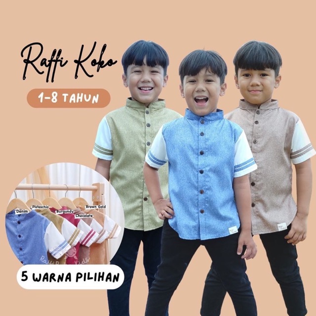 Saya menjual RAFFI KOKO ANAK seharga Rp. Dapatkan di Shopee sekarang! shopee.co.id/nisaatisha/867… #ShopeeID