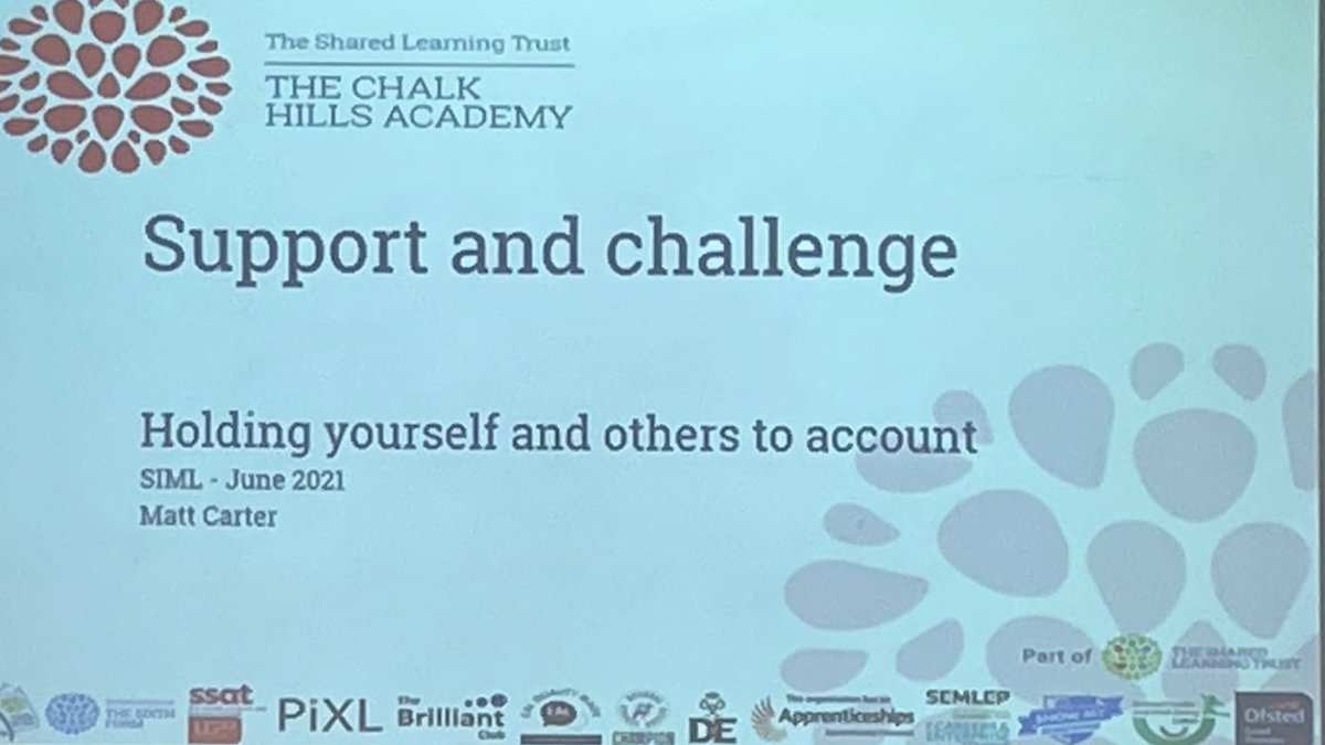 TheChalkHills's tweet photo. Thank you to Mr Carter who is leading today’s middle leaders workshop on a key topic- Supporting &amp; Challenging your Team. Lots of self-reflection and evaluation #CPDwednesday #Steppingintomiddleleadership https://t.co/7tajwaRxU0