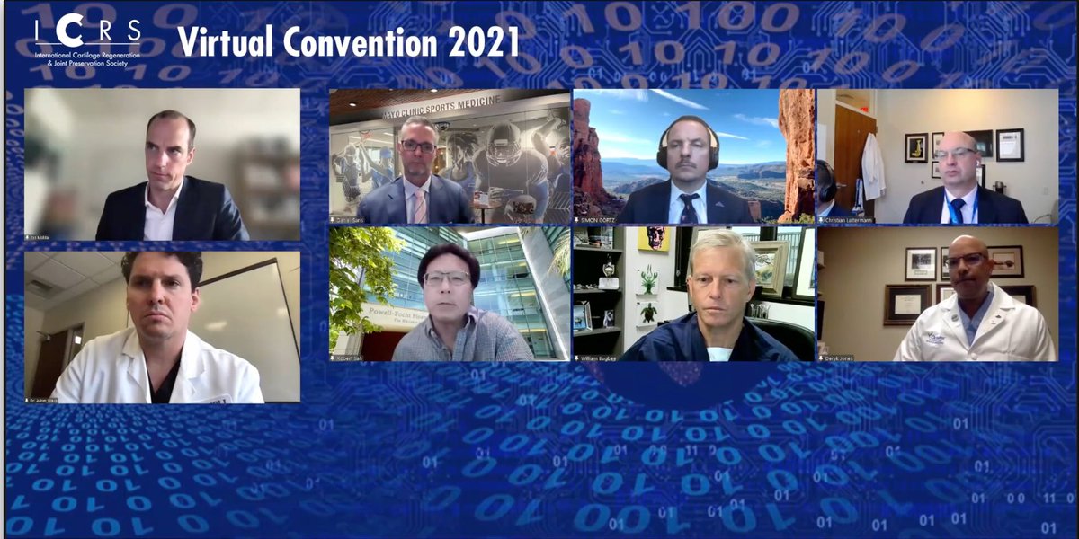 Thank you to all the Module 1: Engineering is Key presenters- Adam Yanke, Jos Mazda, William Bugbee, Robert Sah, Daniel Saris, Deryk Jones, Alan Getgood, Kai Mithoefer, Simon Görtz, and Christian Lattermann 

#ICRSVirtualConvention2021