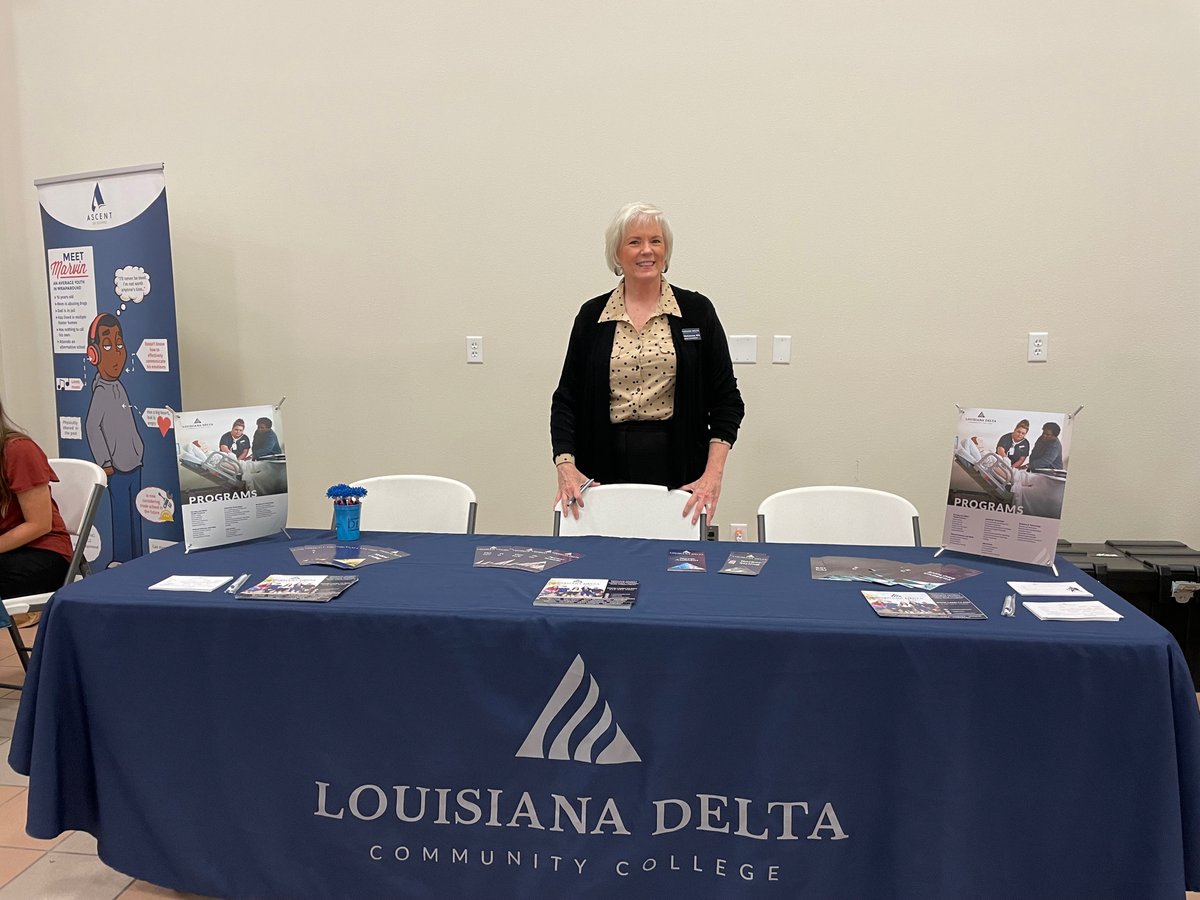 LADeltaCC's tweet photo. We had a great time at the West Monroe Community Job Fair. We look forward to working with you, and helping you get the skills you need to land the job you want. https://t.co/2IhiMu0YxQ