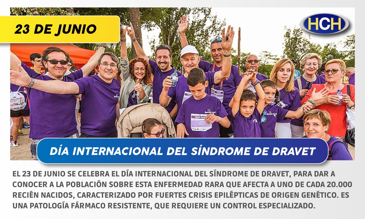 HCHTelevDigital's tweet photo. La Fundación Síndrome de Dravet promueve la campaña virtual "Dorsal Solidario 2021", con la finalidad de sensibilizar y concienciar a la población, así como recaudar fondos para promover la investigación sobre esta esta enfermedad rara #HCHNoticias https://t.co/y5jV4oOkwI