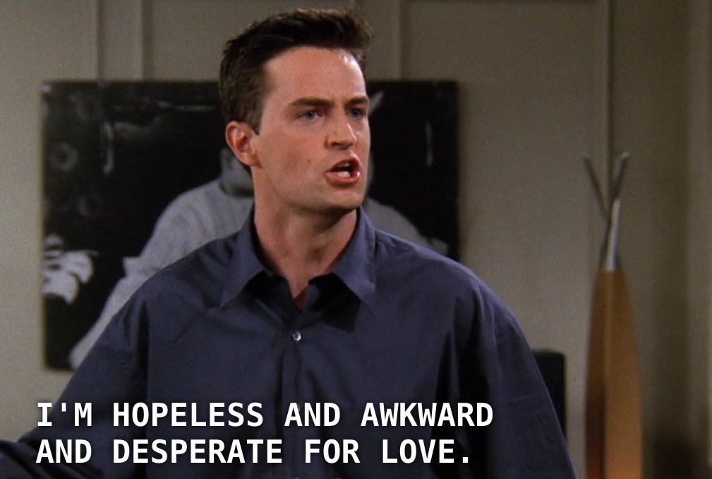 no context chandler bing tweet media