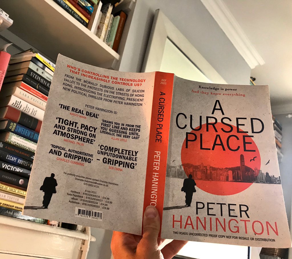 susiemesure's tweet photo. Loved Peter Hanington’s latest - his third thriller set in in Chile, California, Hong Kong, and London. It’s about protests, Big Tech, journalism and, um, @BBCr4today (but don’t let that put you off!) I’ve loved them all, but this is my favourite yet. Congrats @HaningtonPhan https://t.co/4ce889Vwpt