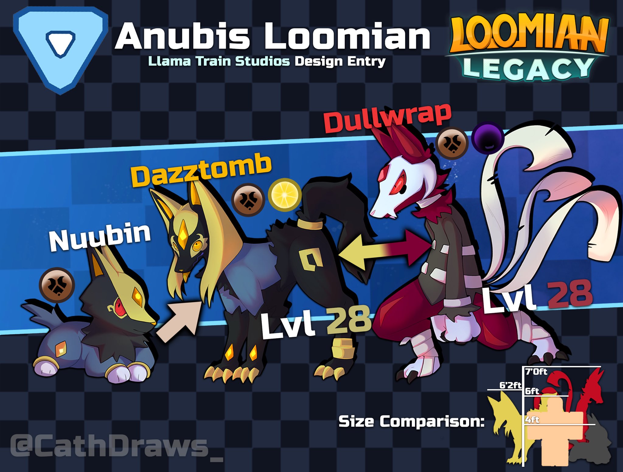 Star on X: Here's my entry for the Loomian Legacy art contest. I tried a  lot of new things while making this and I had a lot of fun! #LoomianLegacy  #loomianlegacyart  /