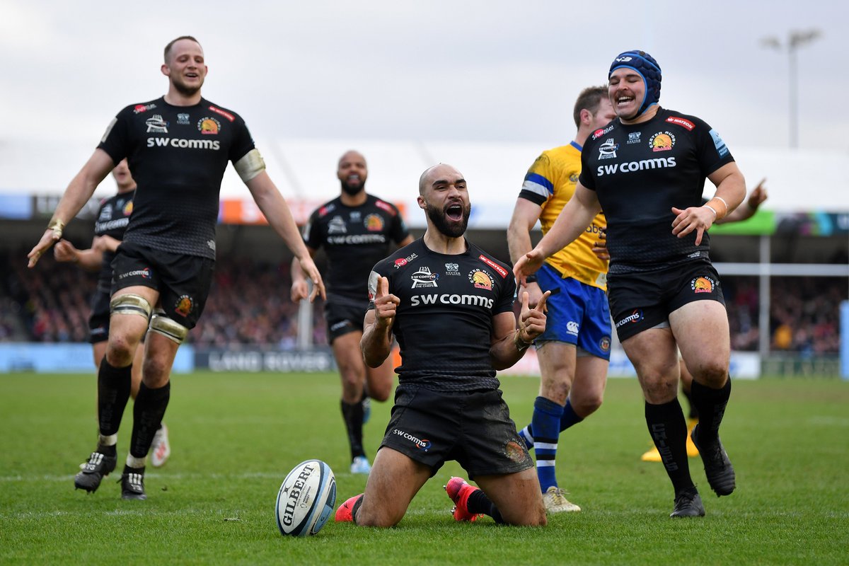 Massive good luck to <a href="/ExeterChiefs/">Exeter Chiefs</a> who play against Harlequins in the Gallagher <a href="/premrugby/">Premiership Rugby</a> Final at Twickenham Stadium today at 5:30pm! 🎉🏉

#LoveExeter #GallagherPrem