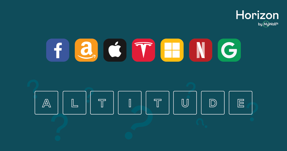 MyWallStHQ's tweet photo. FAANG and FAATMAN stocks have ruled the past decade on the market.

In Thursday's free webinar, our CEO @emmetsavage is going to unveil the stock investing acronym that he believes will rule the next 10 years — ALTITUDE.

Tell us what stocks you think might make up ALTITUDE. https://t.co/FgRBy9FaZt