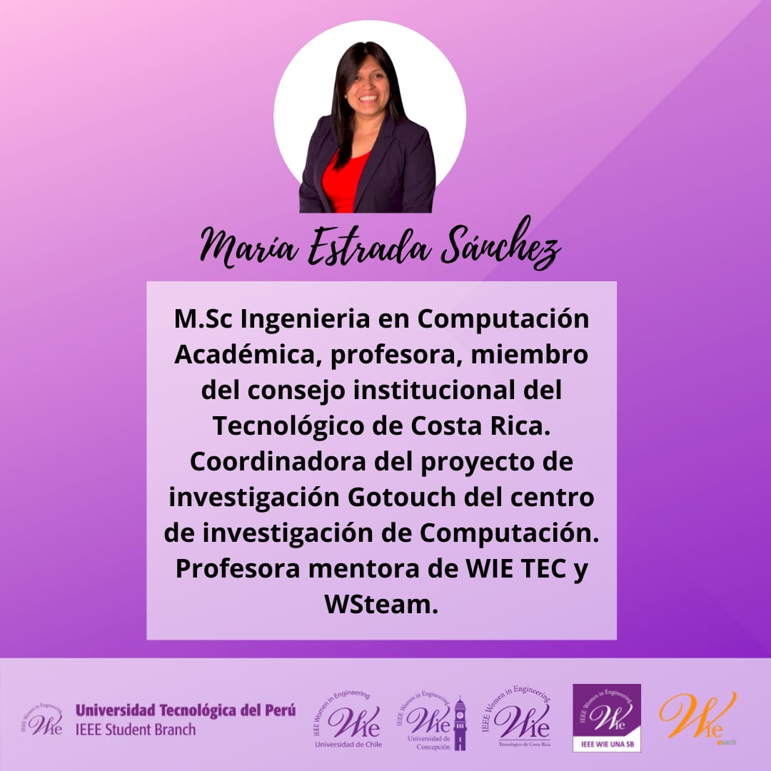 wie_uchile's tweet photo. WIE Alianza Latinoamericana tiene el agrado de invitarles al Panel

💜 Mujeres en la Ingeniería

compuesto por ingenieras con una destacada trayectoria profesional, las cuales expondrán sus experiencias trabajando en diferentes sectores de la Ingeniería, evidenciando los (+) https://t.co/CNGwPmM6X8