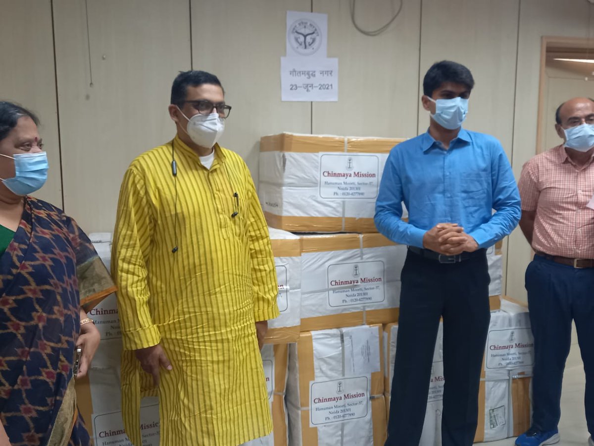 Gopal Krishna Agarwal (@gopalkagarwal) on Twitter photo Wonderful support and gesture by,  <a href="/chinmaya_noida/">CM Noida</a> <a href="/ChinmayaMission/">Chinmaya Mission</a>. We donated 10 litre #Oxygen concentrators (10 quantity). 
to <a href="/dmgbnagar/">DM NOIDA Gautam Buddha Nagar</a> <a href="/cmogbnr/">CMO Gautambudhanagar</a> <a href="/CMOfficeUP/">CM Office, GoUP</a> Wonderful support and gesture by,  <a href="/chinmaya_noida/">CM Noida</a> <a href="/ChinmayaMission/">Chinmaya Mission</a>. We donated 10 litre #Oxygen concentrators (10 quantity). 
to <a href="/dmgbnagar/">DM NOIDA Gautam Buddha Nagar</a> <a href="/cmogbnr/">CMO Gautambudhanagar</a> <a href="/CMOfficeUP/">CM Office, GoUP</a>