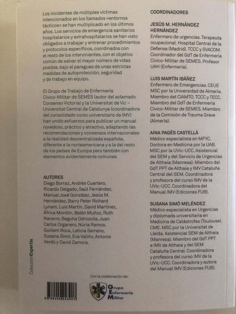 Gracias a todos!!!! Grandísimo equipo!!! <a href="/SemesGdt/">GdT. Enfermería Militar SEMES</a> <a href="/EnfermeriaSEMES/">Enfermería SEMES</a> @UManresaFC <a href="/SEMES_/">SEMES</a> <a href="/EmergSEMES/">Emergencias SEMES</a> <a href="/ciamto/">CIAMTO</a> <a href="/ainona/">patxapa</a> <a href="/SimoSusana/">Susana Simo</a> @txushh