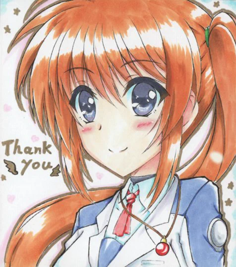 本日、誕生日を迎えましたヾ(≧▽≦)ノ

本当にたくさんの方々に支えて頂き
この一年、楽しく過ごさせて頂きました!!

今持てる感謝の気持ちを
全力全開、込めてなのはさんを
描かせて頂きました(≧▽≦)

これからもどうぞよろしくお願い致します
m(__)m 