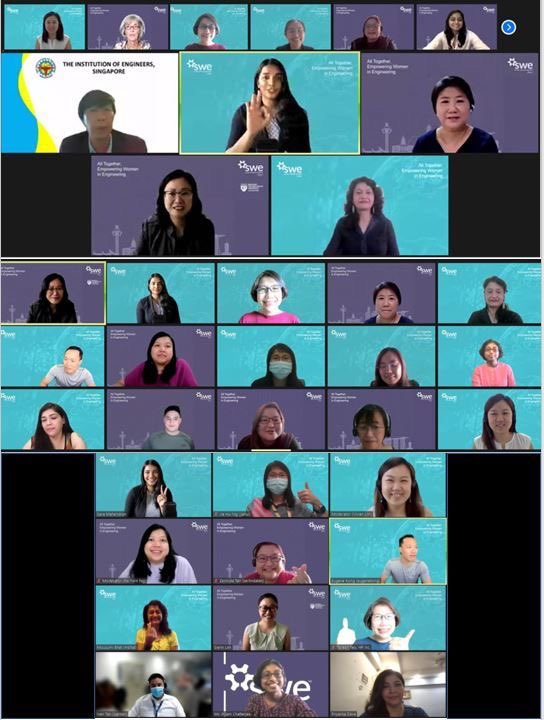 Close to 300 participants witnessed &amp; celebrated with <a href="/SWE_SG/">SWE@SG</a> . Catch your picture at linkedin.com/company/swe-sg…

Happy International Women (and Men) in Engineering Day! #SWE #INWED #womeninengineering #womeninstem #engineeringheroes #womenleaders