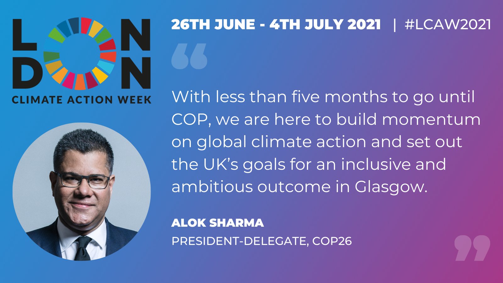 London Climate Action Week on Twitter: