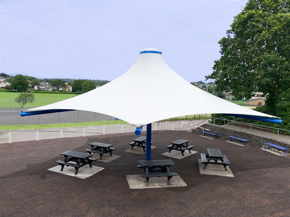 TensileFS's tweet photo. 12m Sahara Conic for Bassaleg School, Newport - https://t.co/XhC1ezHPyn https://t.co/3yg2G7HTkN