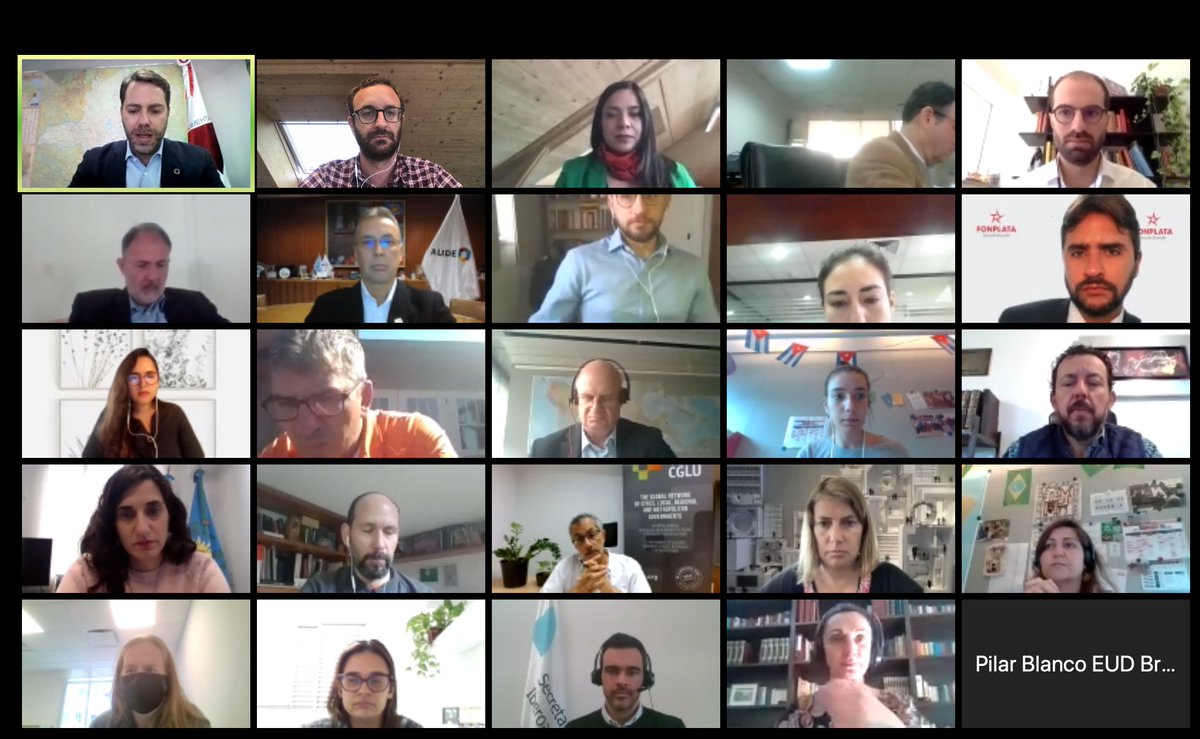 Great exchanges during the first Steering Committee of the Alliance of Subnational Development Banks (SDB) in  Latin America, a <a href="/FinanceInCommon/">Finance in Common</a> initiative with an Action Plan aligned with local investment to #SDGs &amp; the #Paris agreement objectives. First actions in September!