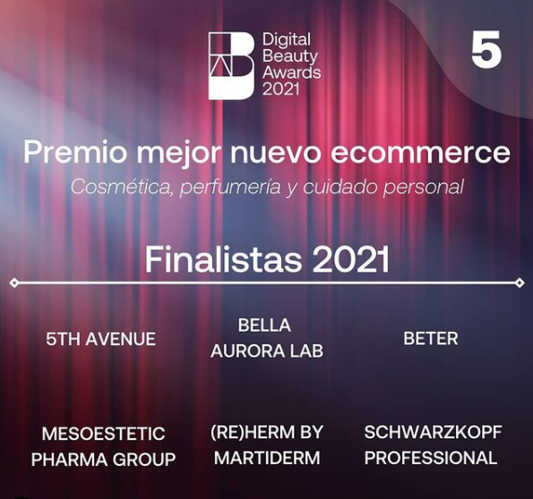 tbb_digital's tweet photo. Hem estat seleccionats com a finalistes de Millor llançament ecommerce a la primera edició dels Digital Beauty Awards 😍
@mesoestetic_ES y @tbb_digital
#ecommerce #Magento https://t.co/mjbcnQurZ8