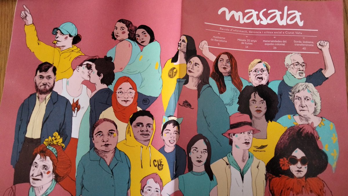 Ja tenim la <a href="/masalacv/">Revista Masala</a> #masala82!
Podreu trobar-la avui a la Revetlla de Sant Joan i properament a <a href="/lanegretagotic/">La Negreta - Espai Social del Gòtic #SomBarri</a> i als espais i comerços habituals al barri! #Gòtic
#20AnysMasala