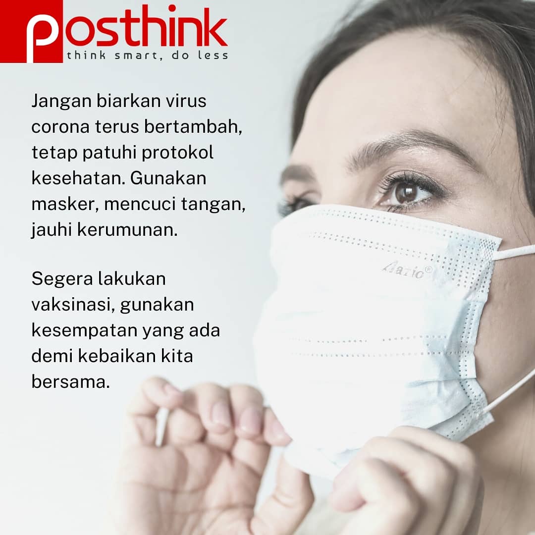 PosthinkPOS's tweet photo. Covid-19 Indonesia tembus 2jt kasus. Tetap patuhi protokol kesehatan, demi kebaikan kita bersama!

#CoronaVirusUpdates 
#ppkmcegahpandemi 
#COVIDVaccination https://t.co/qXRP7VYdcm
