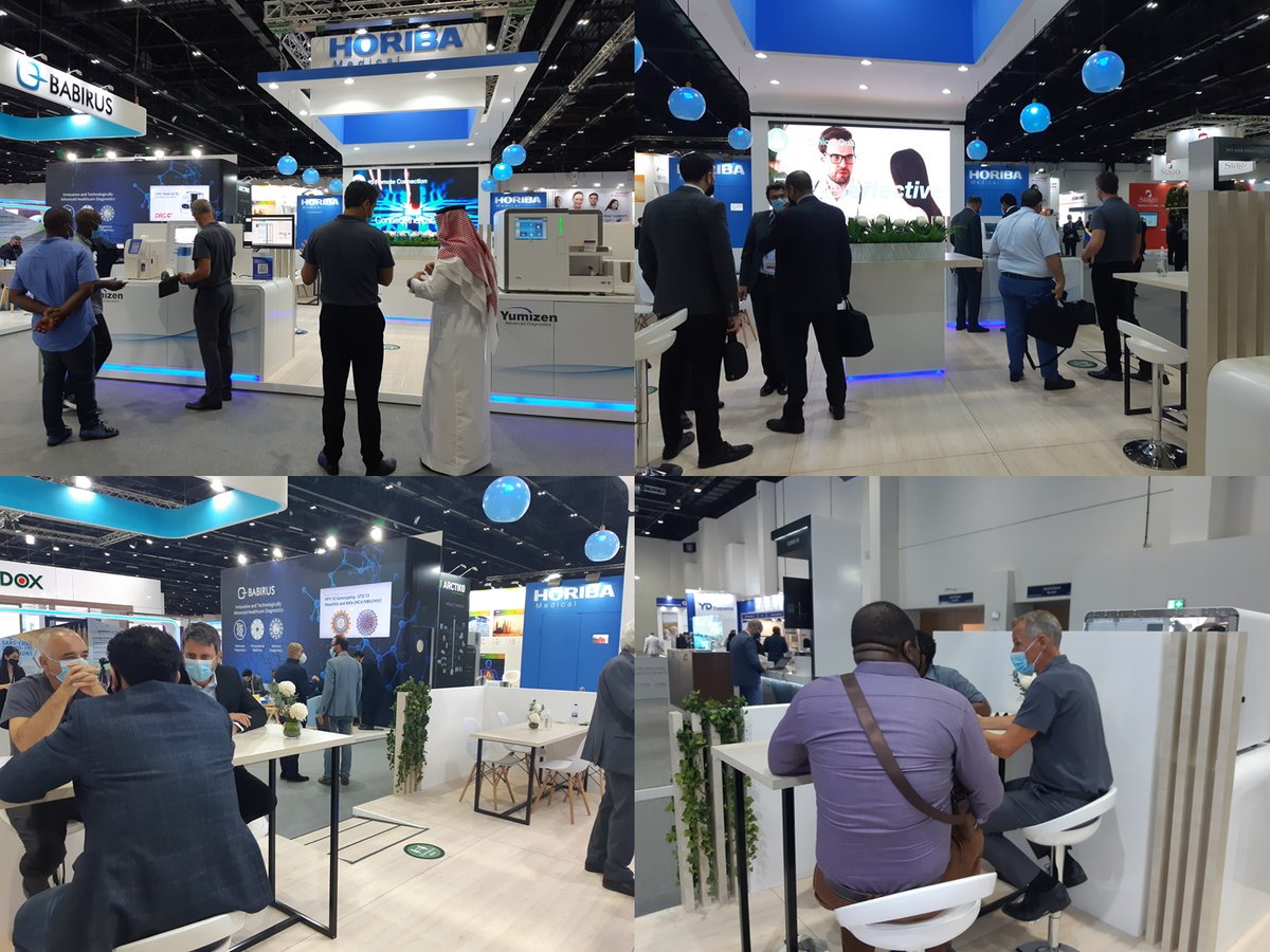 horibamedical's tweet photo. Have you not visited #Medlabme yet? Still time to come &amp; see us at HORIBA Medical booth #Z4B10 to discover our Yumizen range of #hematology, #hemostasis and #clinicalchemistry analyzers. We are looking forward to welcoming you! 😉 #mymedlab #invitrodiagnostics @MedlabSeries https://t.co/gNut9XKkm9